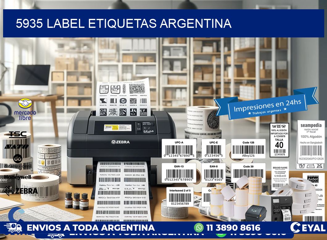 5935 LABEL ETIQUETAS ARGENTINA