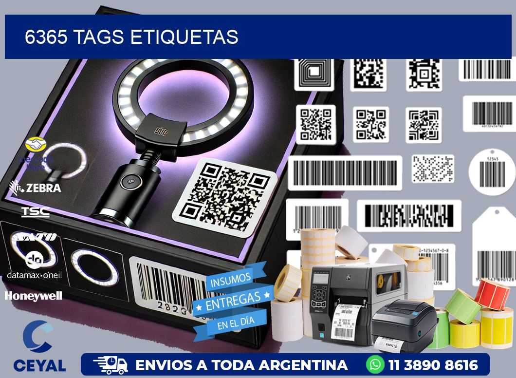 6365 TAGS ETIQUETAS