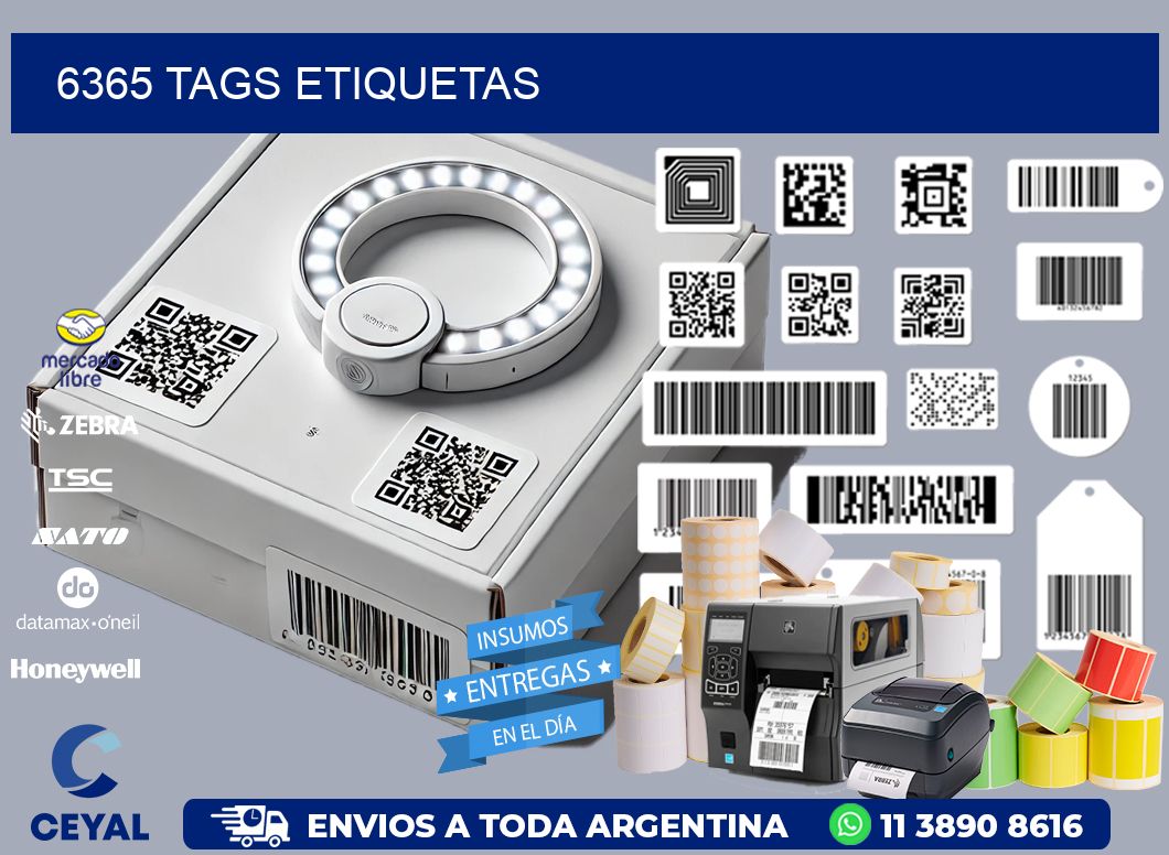 6365 TAGS ETIQUETAS