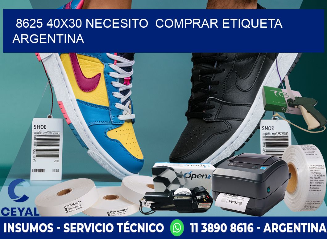 8625 40X30 NECESITO  COMPRAR ETIQUETA ARGENTINA