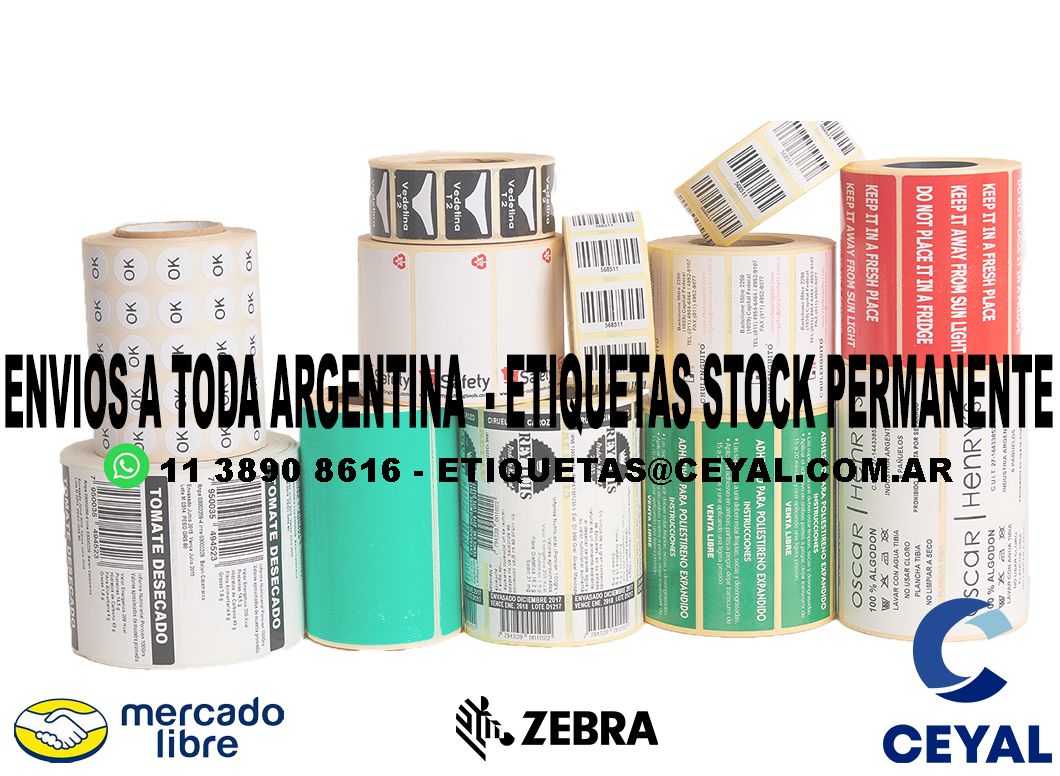 900 ETIQUETAS PERSONALIZADAS 98 x 45