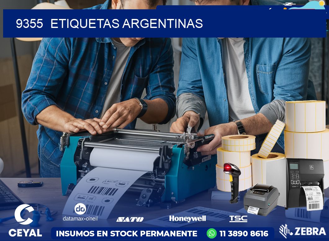 9355  ETIQUETAS ARGENTINAS