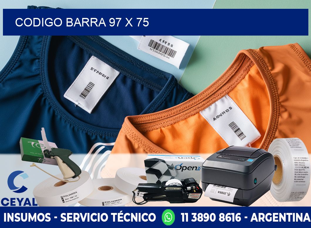 CODIGO BARRA 97 x 75