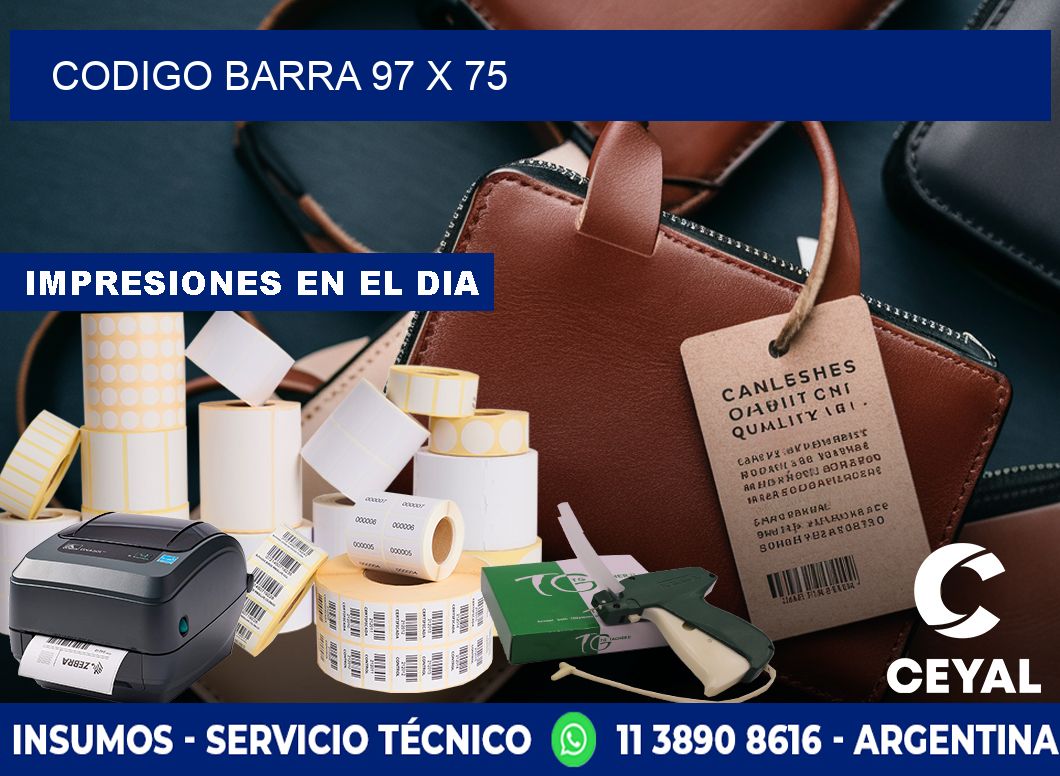 CODIGO BARRA 97 x 75