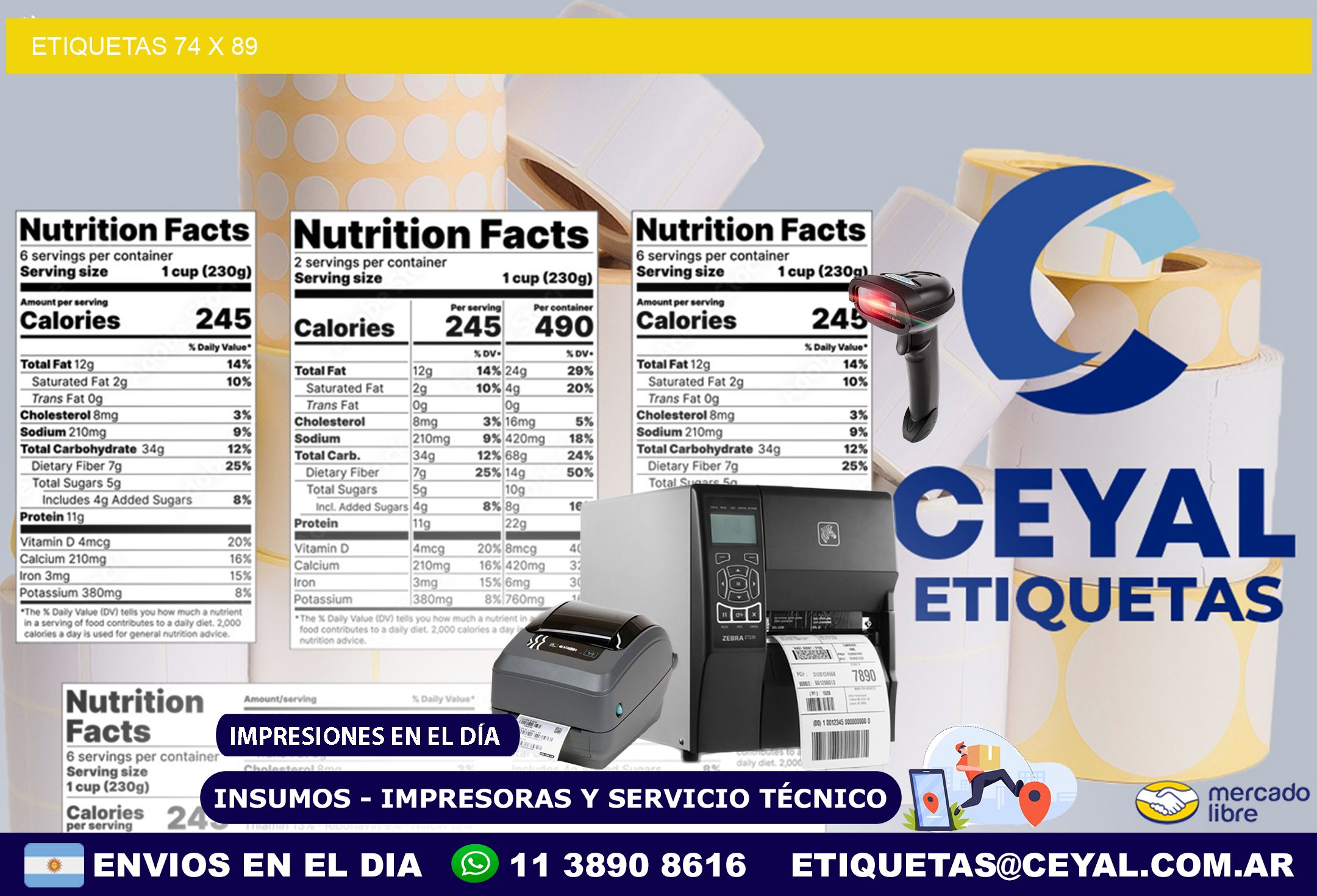 ETIQUETAS 74 x 89