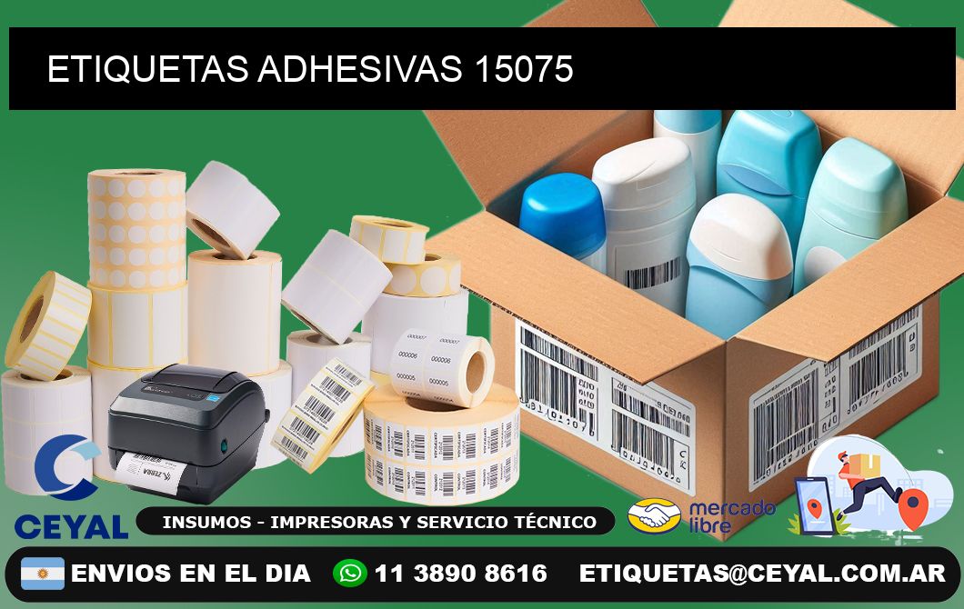 ETIQUETAS ADHESIVAS 15075