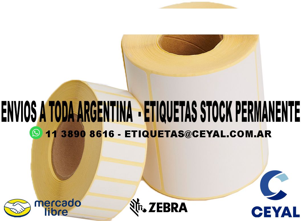 ETIQUETAS COLGANTES TROQUELADAS 91 x 32