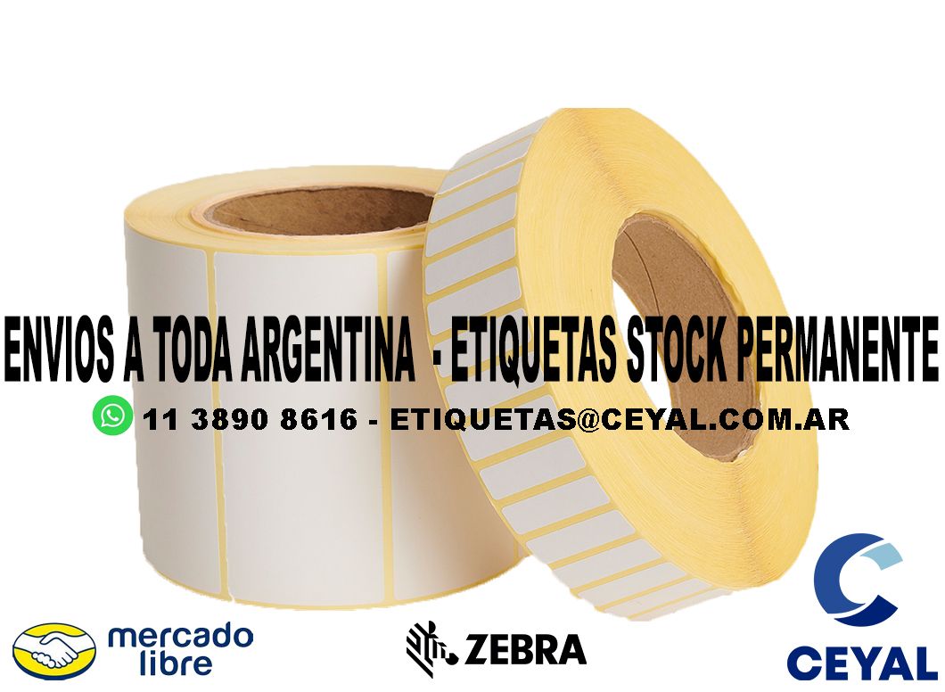 ETIQUETAS COLGANTES TROQUELADAS 94 x 44