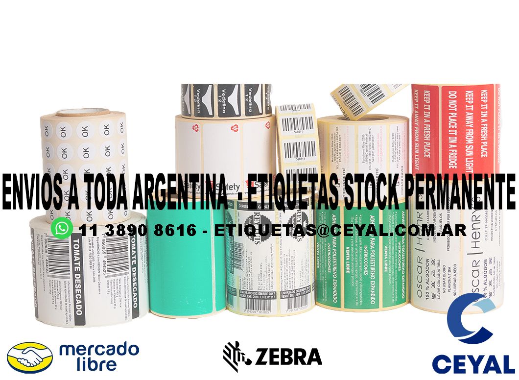 ETIQUETAS IMPRESAS PARA ROPA  85 x 43 ETIQUETAS IMPRESAS  PARA LOGOS 40 x 24