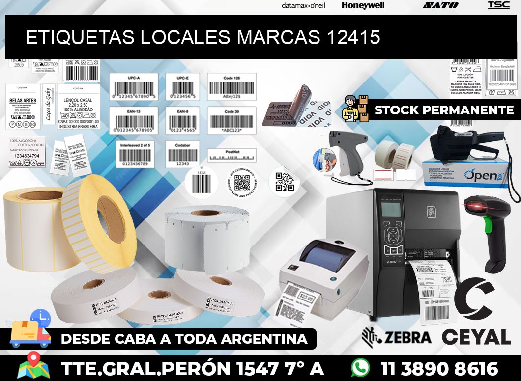 ETIQUETAS LOCALES MARCAS 12415