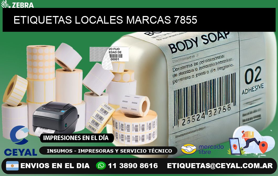 ETIQUETAS LOCALES MARCAS 7855
