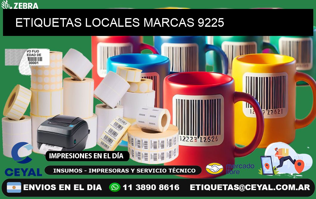 ETIQUETAS LOCALES MARCAS 9225