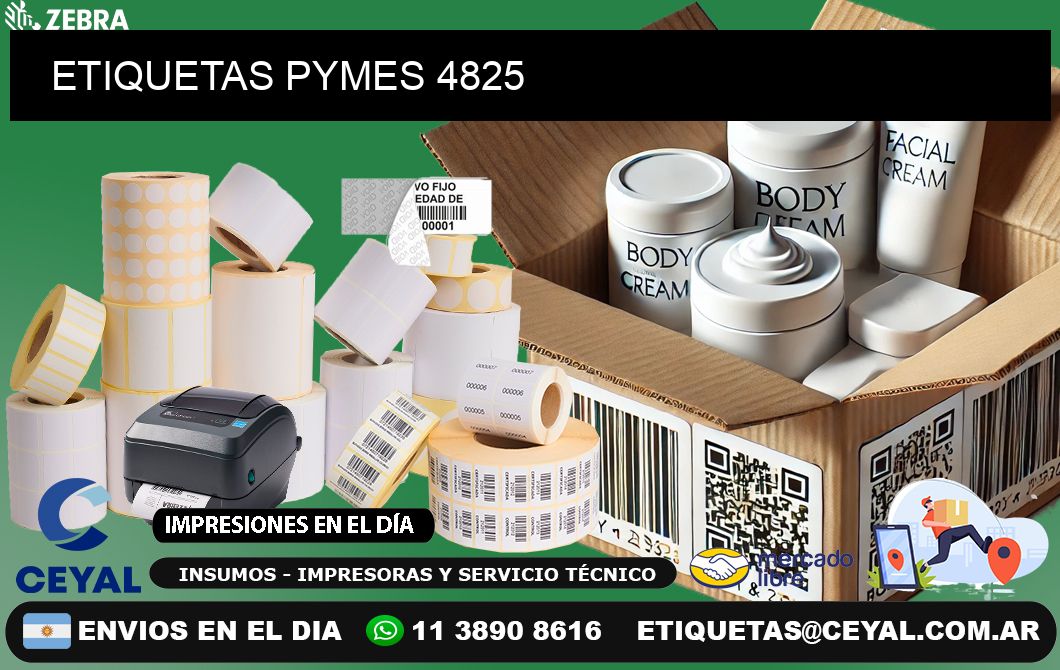 ETIQUETAS PYMES 4825