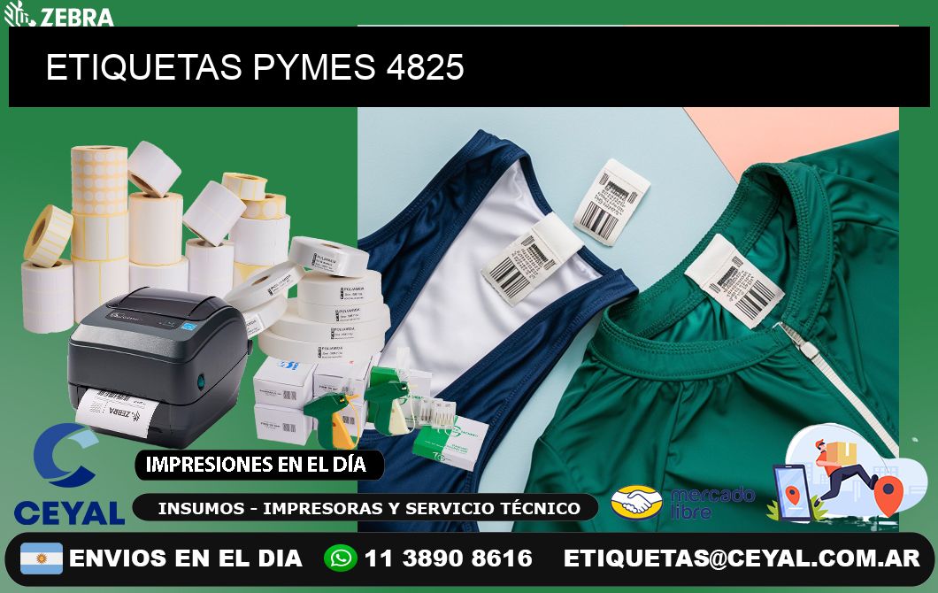 ETIQUETAS PYMES 4825