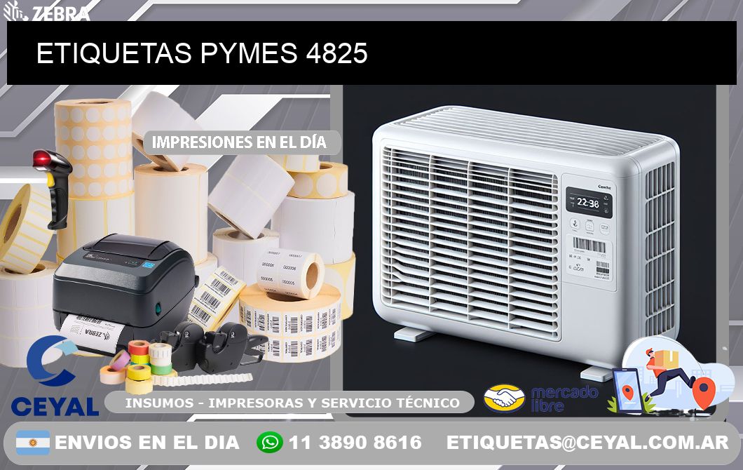 ETIQUETAS PYMES 4825