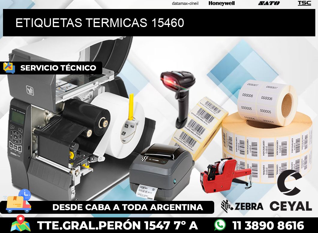 ETIQUETAS TERMICAS 15460