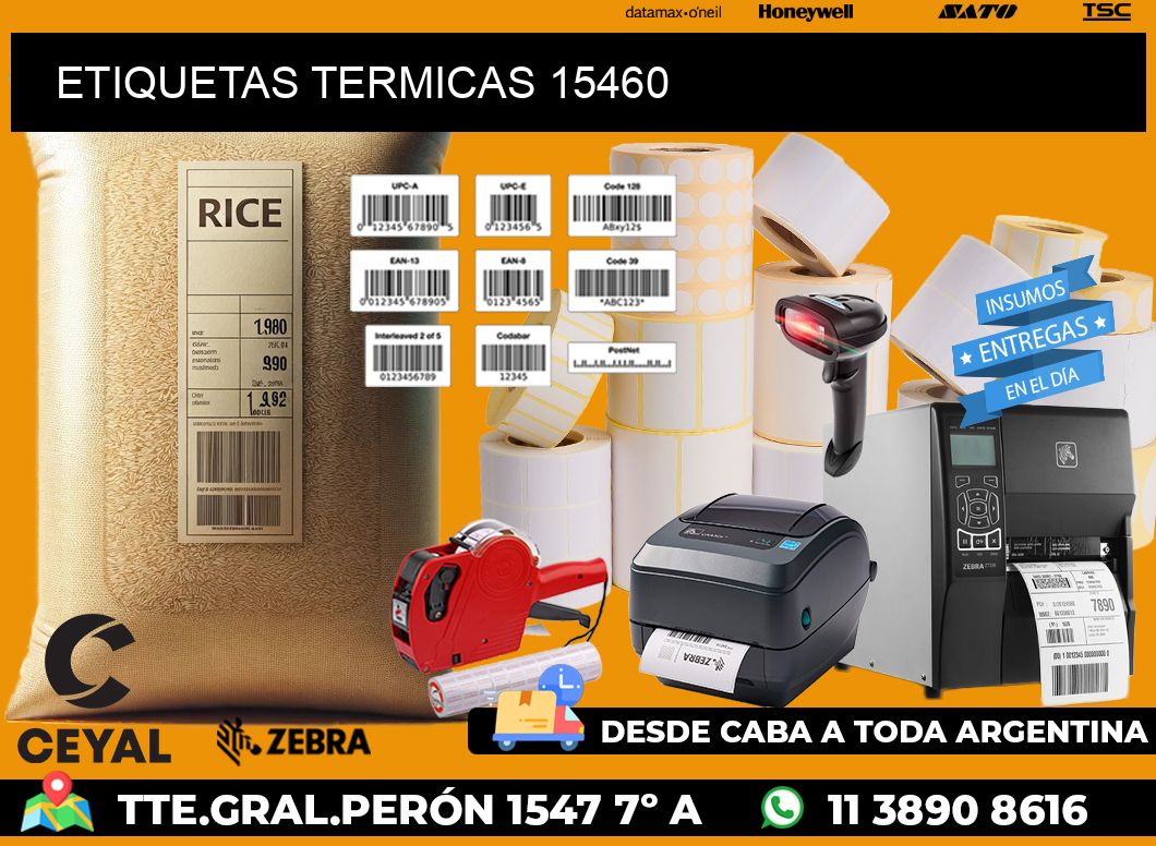ETIQUETAS TERMICAS 15460