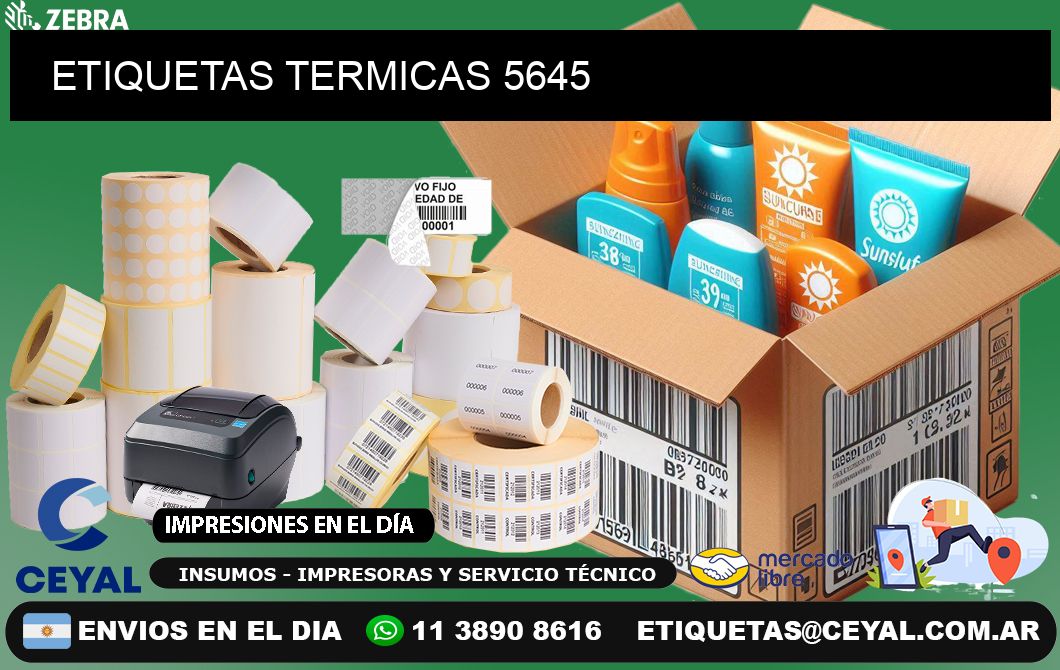 ETIQUETAS TERMICAS 5645