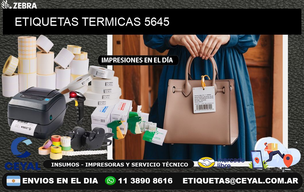 ETIQUETAS TERMICAS 5645