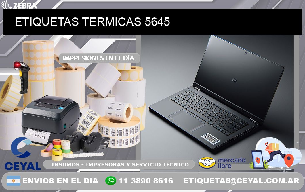 ETIQUETAS TERMICAS 5645