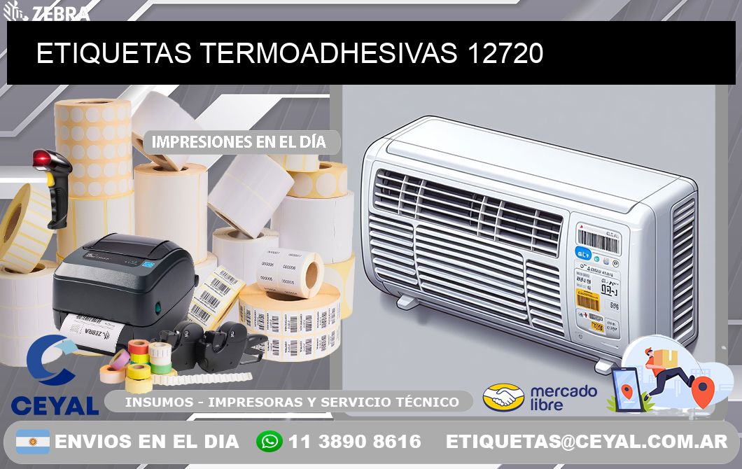 ETIQUETAS TERMOADHESIVAS 12720