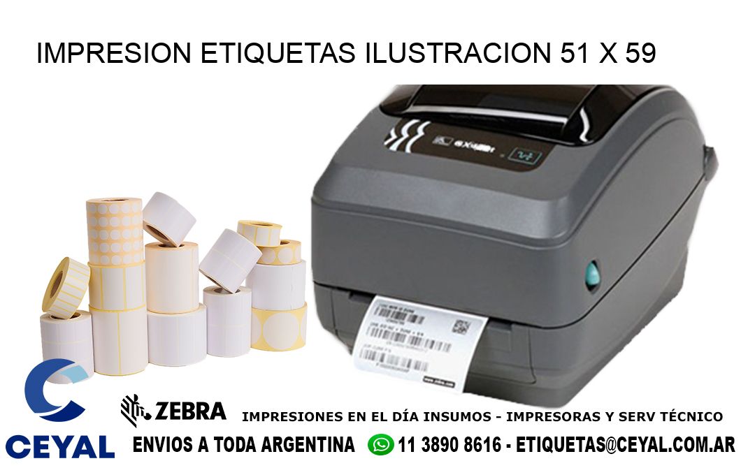 IMPRESION ETIQUETAS ILUSTRACION 51 x 59