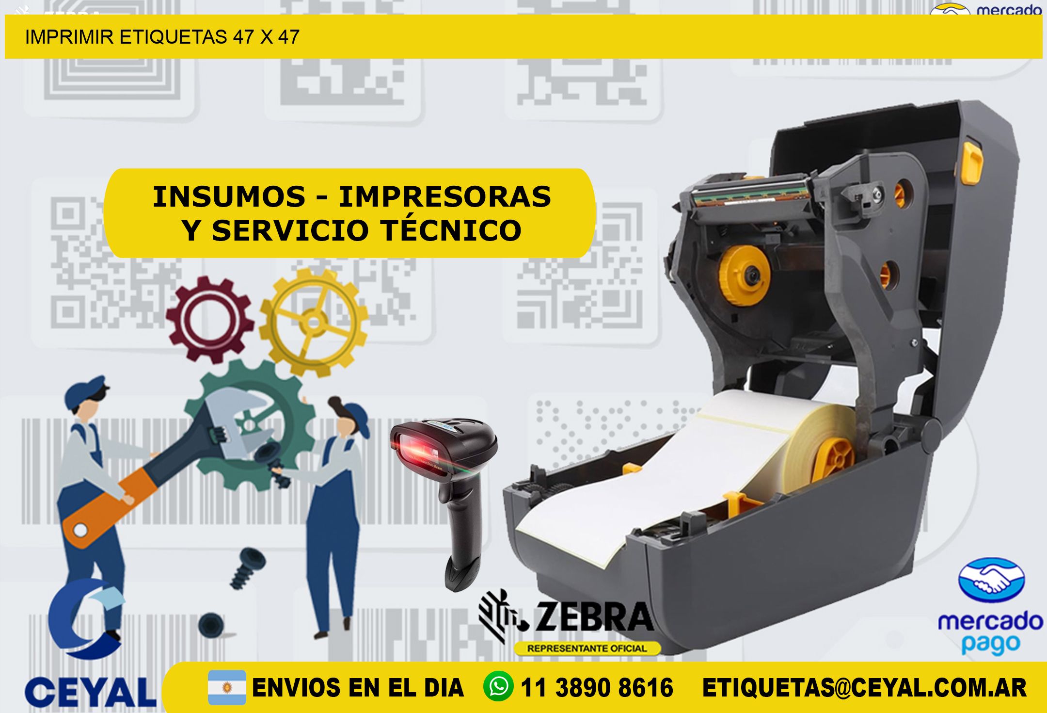IMPRIMIR ETIQUETAS 47 x 47