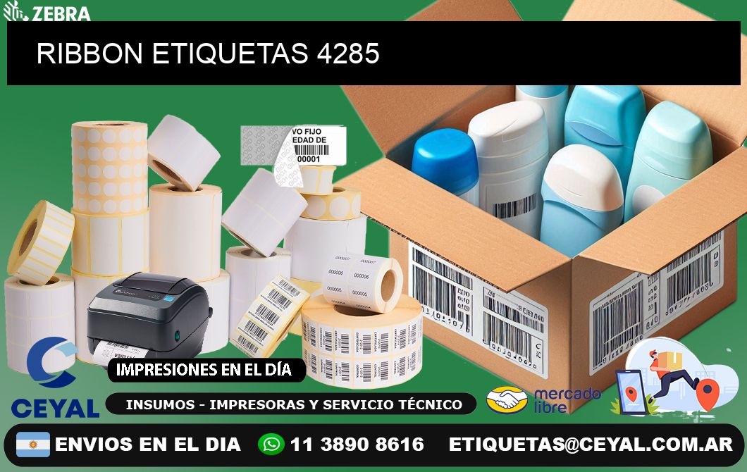RIBBON ETIQUETAS 4285
