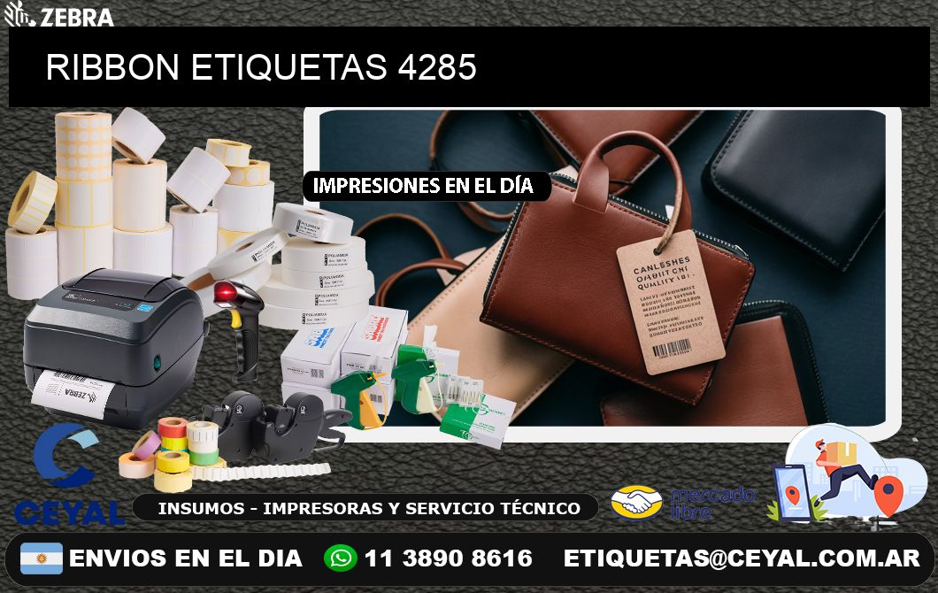RIBBON ETIQUETAS 4285