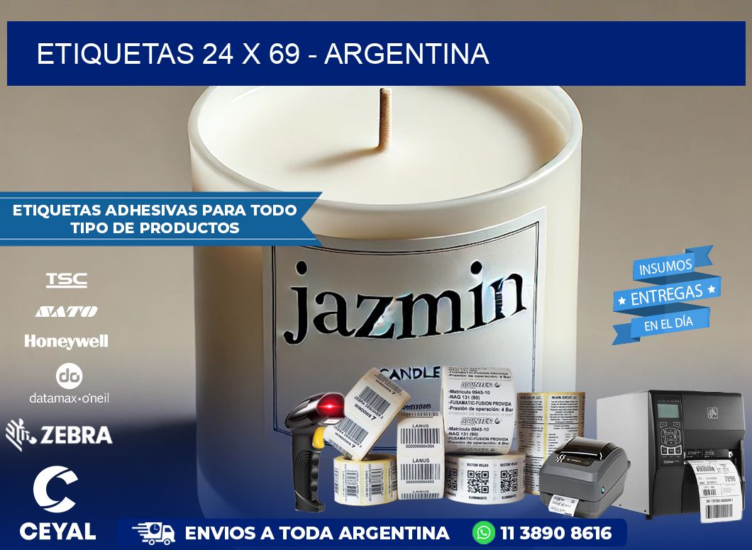 ETIQUETAS 24 x 69 – ARGENTINA