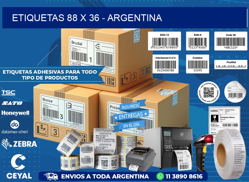 ETIQUETAS 88 x 36 – ARGENTINA