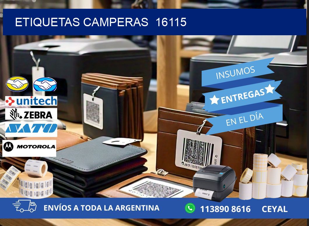 ETIQUETAS CAMPERAS  16115