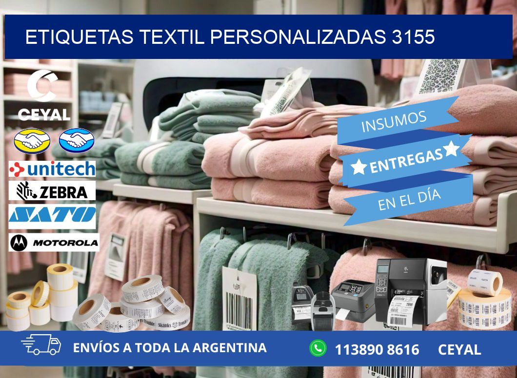 ETIQUETAS TEXTIL PERSONALIZADAS 3155