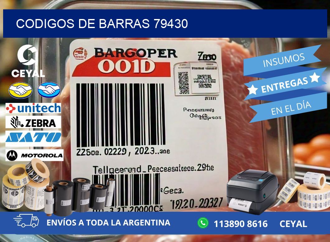 CODIGOS DE BARRAS 79430