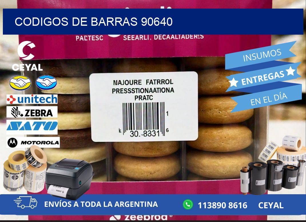 CODIGOS DE BARRAS 90640