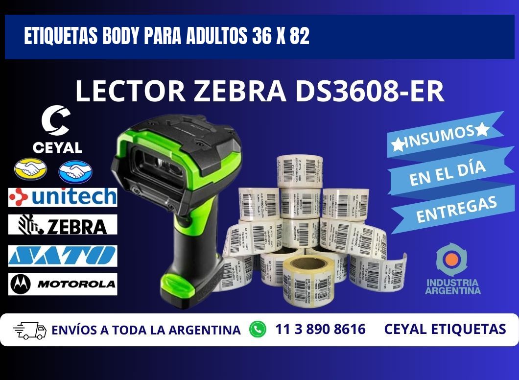 ETIQUETAS BODY PARA ADULTOS 36 x 82