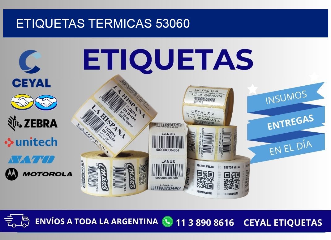 ETIQUETAS TERMICAS 53060