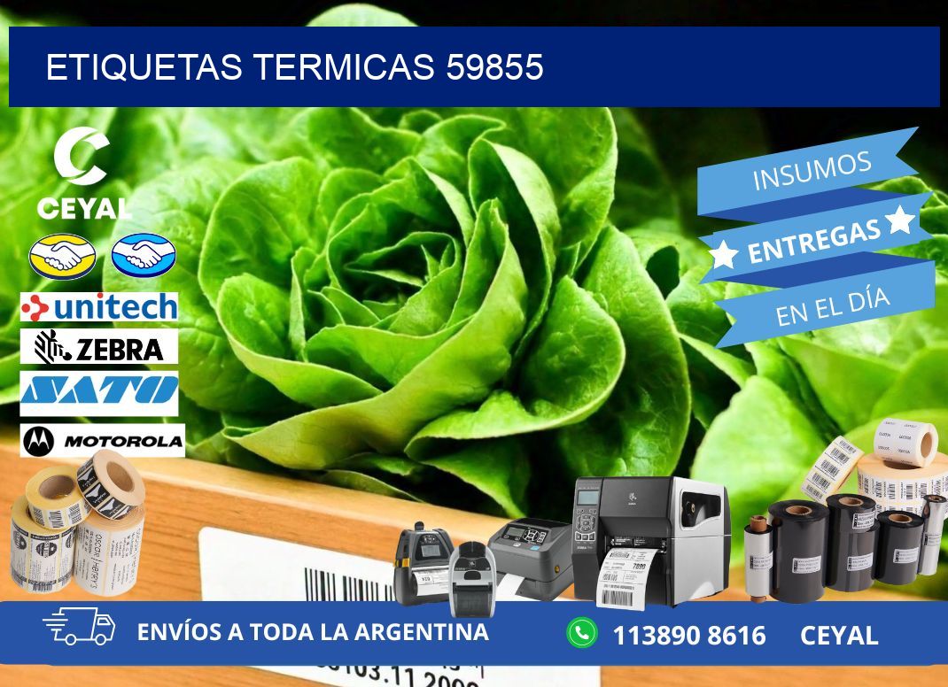 ETIQUETAS TERMICAS 59855