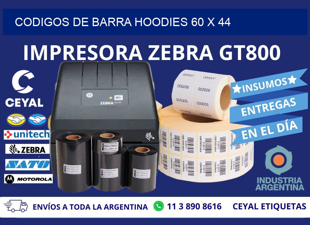 CODIGOS DE BARRA HOODIES 60 x 44