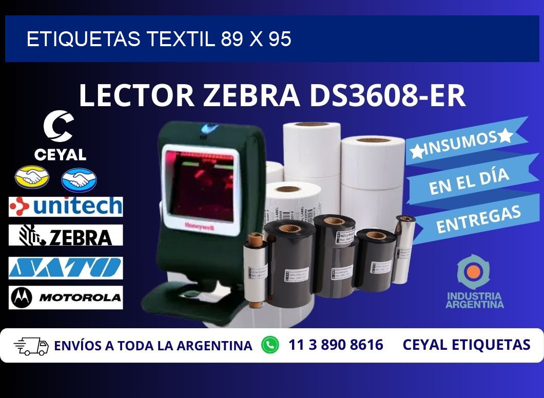 ETIQUETAS TEXTIL 89 x 95