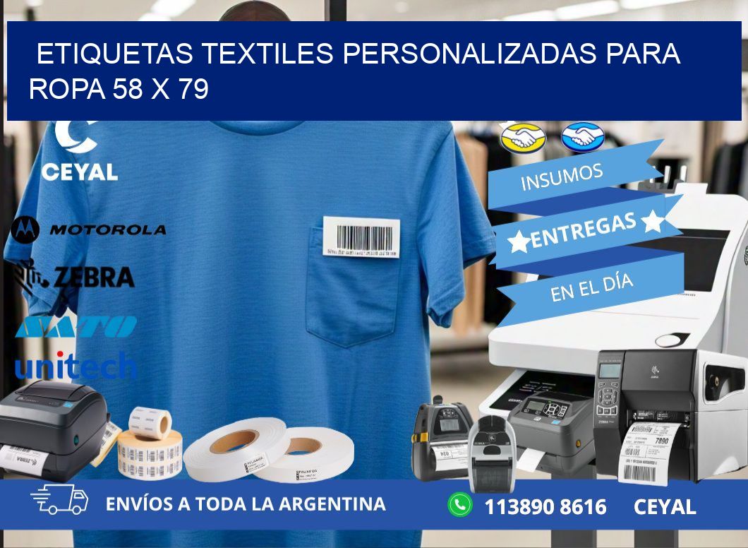 ETIQUETAS TEXTILES PERSONALIZADAS PARA ROPA 58 x 79