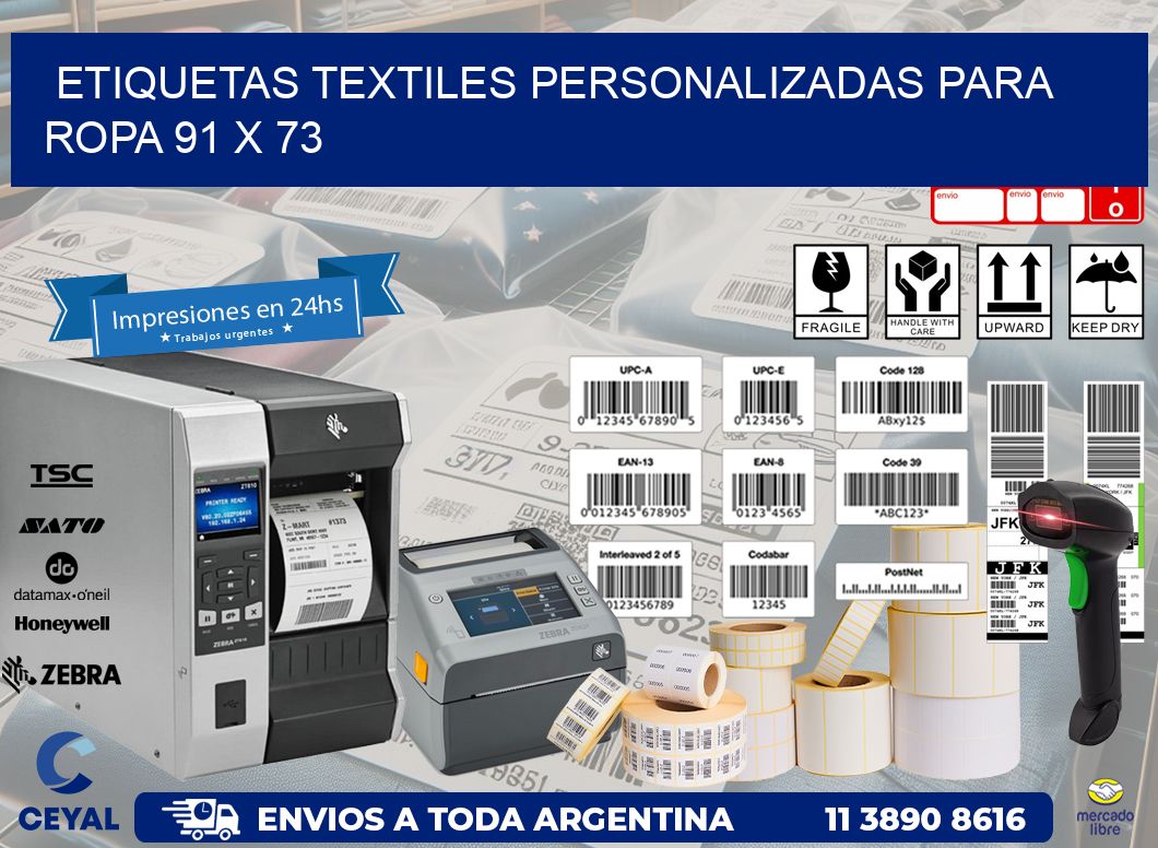 ETIQUETAS TEXTILES PERSONALIZADAS PARA ROPA 91 x 73