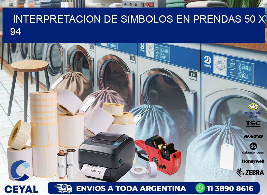 Interpretacion de Símbolos en Prendas 50 x 94