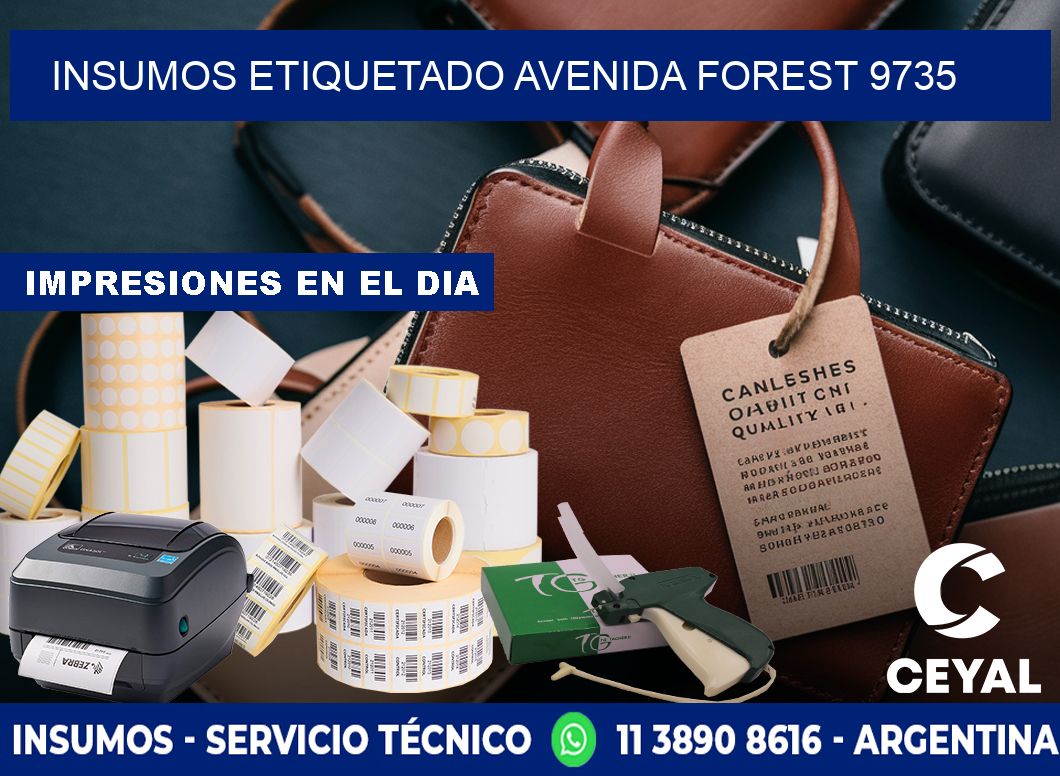 INSUMOS ETIQUETADO Avenida Forest 9735