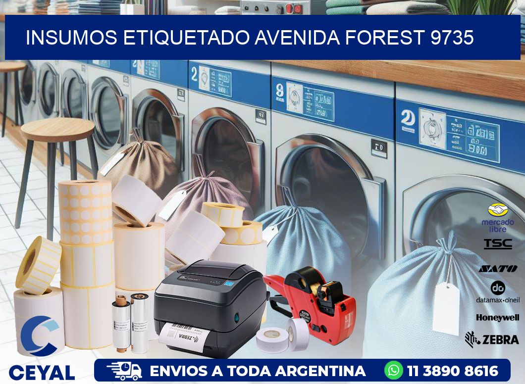 INSUMOS ETIQUETADO Avenida Forest 9735