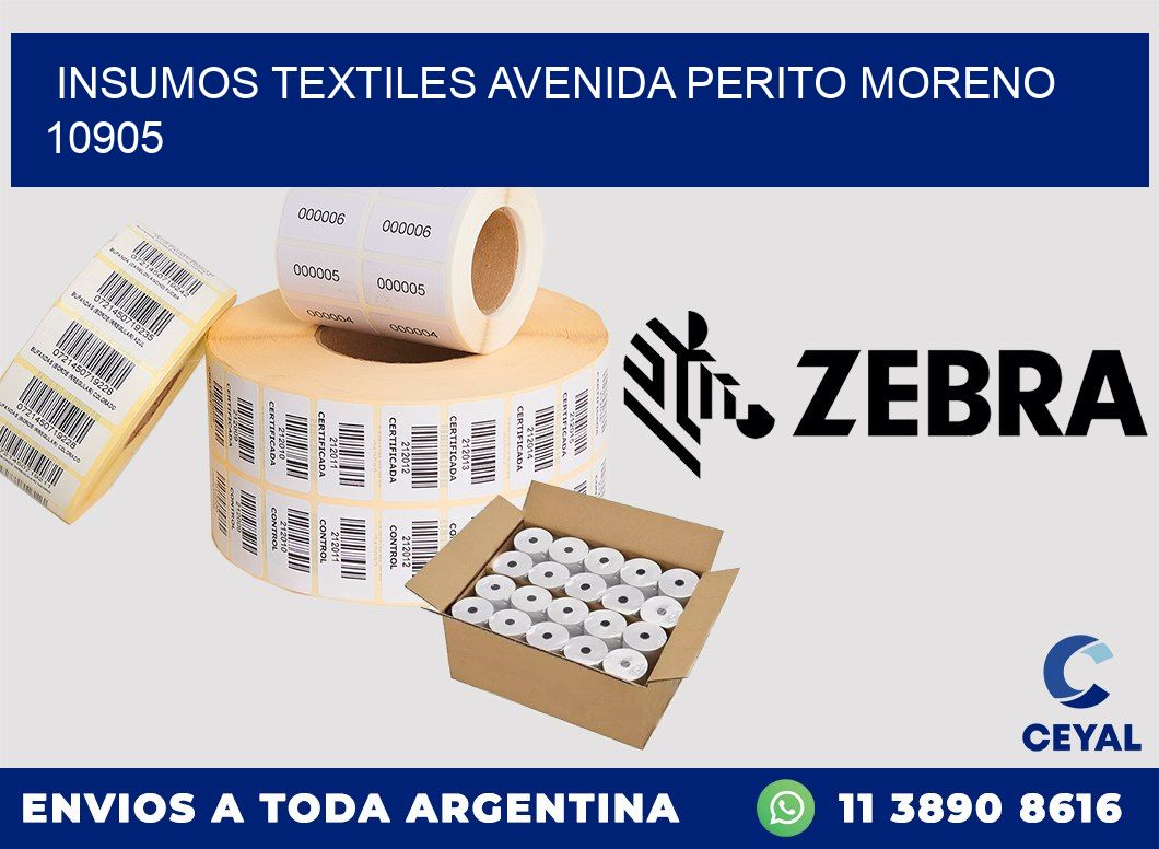 INSUMOS TEXTILES AVENIDA PERITO MORENO 10905