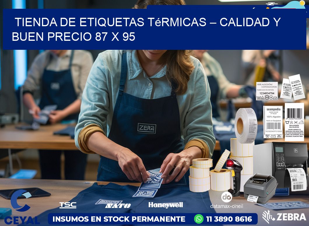 Tienda de Etiquetas Térmicas – Calidad y Buen Precio 87 x 95