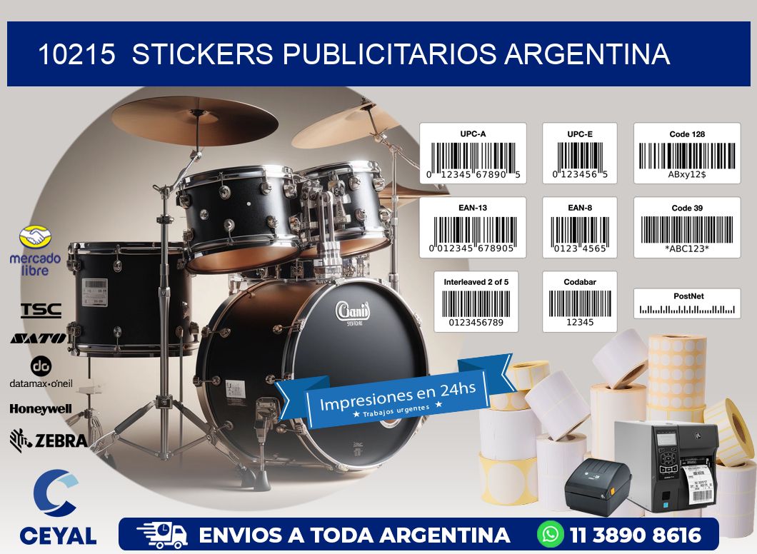 10215  Stickers Publicitarios Argentina