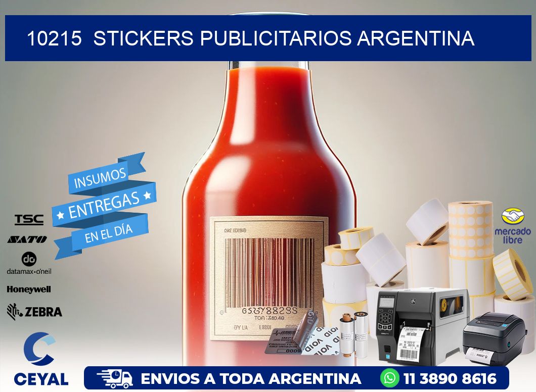 10215  Stickers Publicitarios Argentina