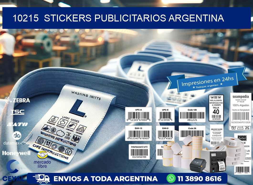 10215  Stickers Publicitarios Argentina